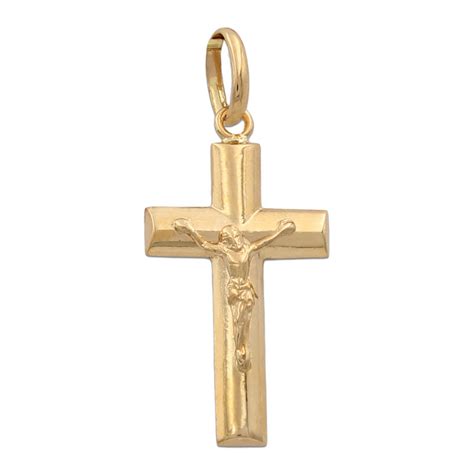 Cruz Con Cristo Oro Amarillo Kilates Comuni N Lucarelli C