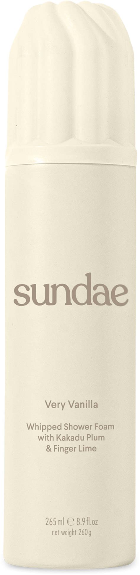 Sundae Very Vanilla Foaming Body Wash 265 Ml