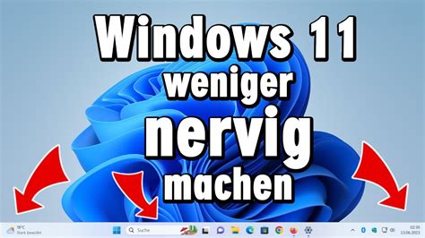 Windows 11 Besser Einstellen Und Schneller Machen YouTube