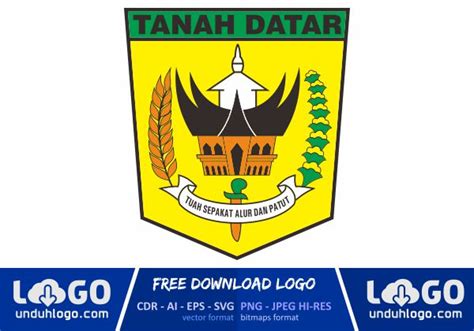 Logo Kabupaten Tanah Datar - Download Vector CDR, AI, PNG.