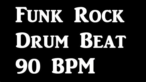 Funk Rock Drum Beat Bpm Drum Tracks For Bass Guitar Backing Track