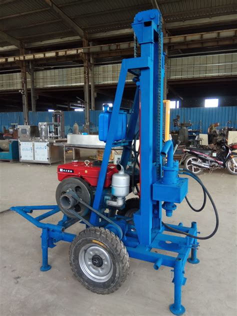 150m Portable Trailer Mounted Water Well Drilling Rig China Water