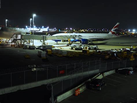 Night Flight Jf Kennedy International Airport Queens New Flickr