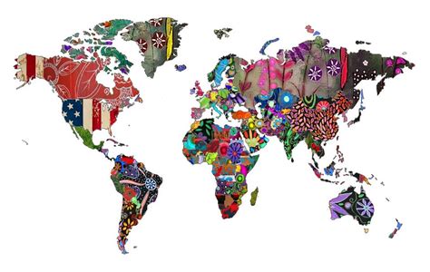 Download World Map, Countries, Continents. Royalty-Free Stock ...