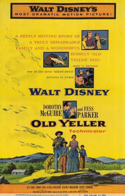 Old Yeller Movie Poster Print (11 x 17) - Item # MOVIE4123 - Posterazzi