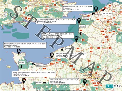 Stepmap Urlaub Belgien Frankreich Landkarte F R Belgien