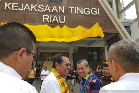 Jaksa Agung Resmikan Gedung Kejati Riau Senilai Rp Miliar Antara News