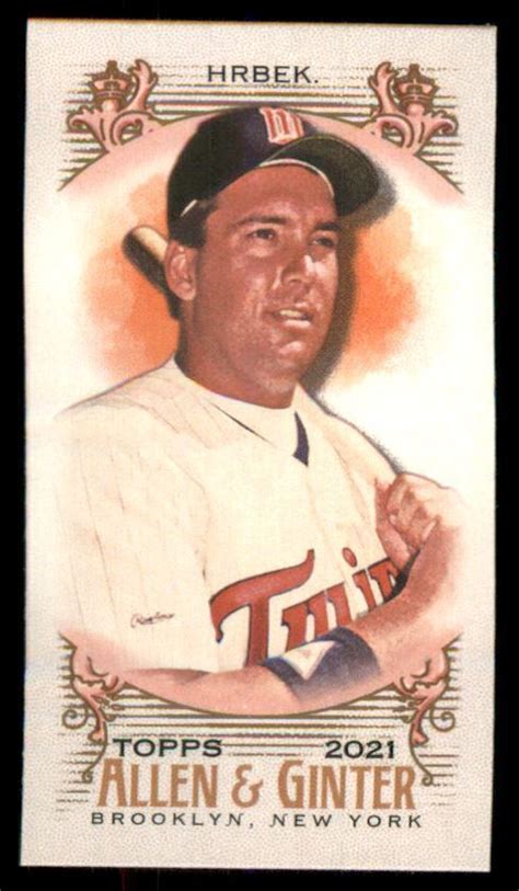 2021 Topps Allen And Ginter Mini 338 Kent Hrbek EBay