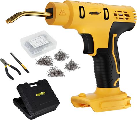 WITLIGHT Cordless Plastic Welder Hot Stapler Gun For DIY Repairs