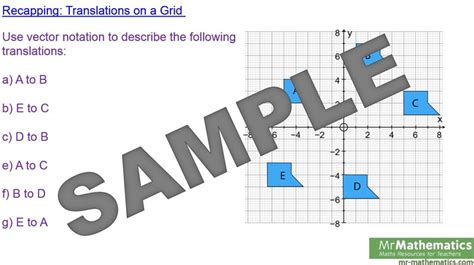 Translating Functions - Mr-Mathematics.com