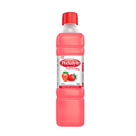 Pedialyte Max Con Zinc Fresa Ml Frasco Droguerias Off