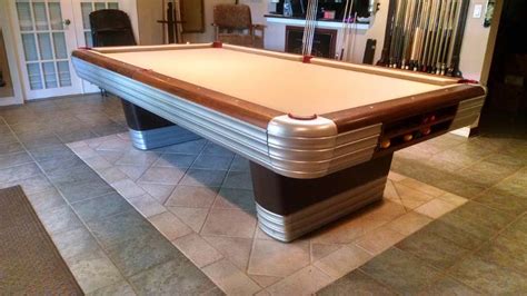 Brunswick-Balke-Collender Centennial Pool Table for Sale | Antique 9'