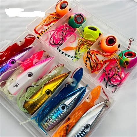 Inchiku Jigging Lures Sliding Kabura Box G G G G G G