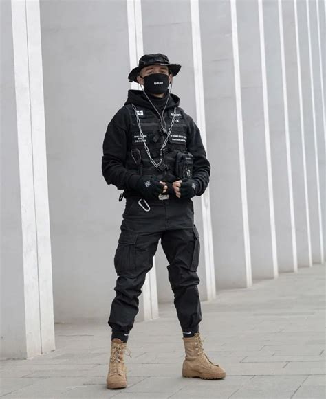 Warcore Techwear Darkwear Techwear Aesthetic Techwear Outfit Dark