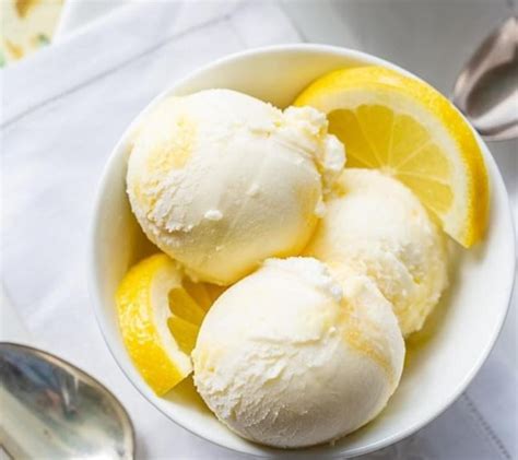 Lemon Curd Ice Cream Ricecream