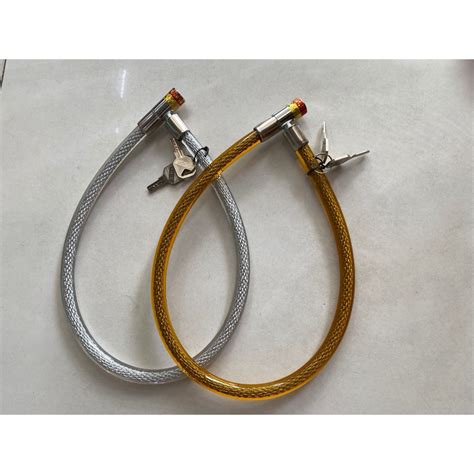 Khoá dây, dây khoá xe bằng cáp, lõi cáp dày, siêu chắc chắn, chống cắt ...