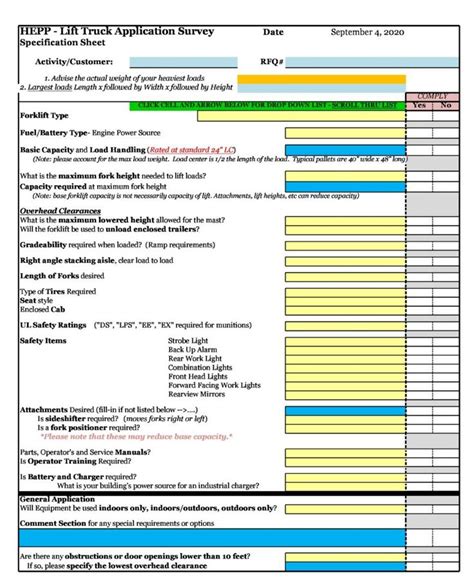 A Spreadsheet Showing The Top Ten Application Surveys For Each User In