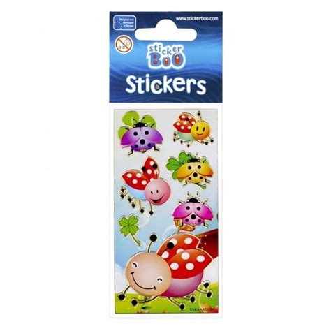 Naklejki Sticker Boo Silver Biedronki Sticker Boo Sticker Boo