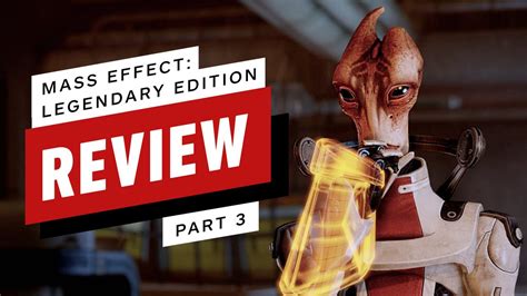 Mass Effect Legendary Edition Review Part 3 Mass Effect 3