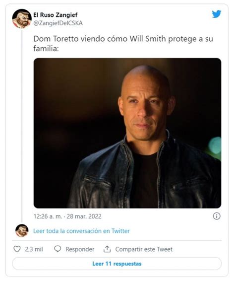 Los Memes Por El Cachetazo De Will Smith A Chris Rock En Los Oscar