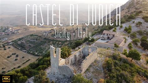 K Drone Video Of Castel Di Judica Sicily Italy Youtube