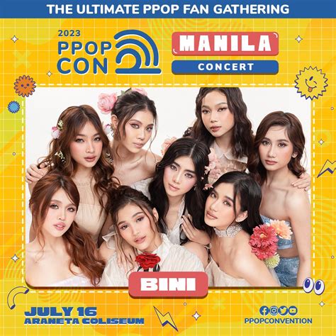 PPOPCON MANILA 2023 On Twitter PPOPCON MANILA 2023 CONCERT LINE UP