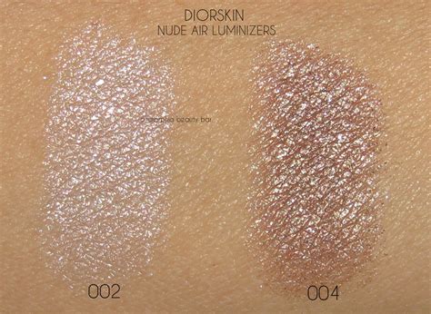 Dior Diorskin 002 004 Nude Air Luminizer Spring 2017 Colour