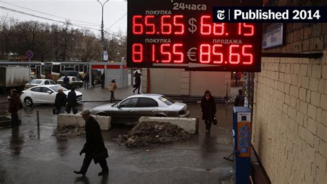 Opinion | The Ruble’s Fall and Mr. Putin’s Reckoning - The New York Times