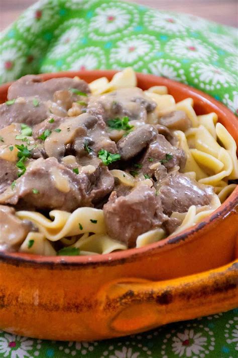 Venison Stroganoff - comfort food classic - Honeybunch Hunts