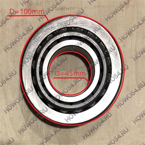 Подшипник XCMG ZL30G 5415642 31309/27309/45*100*28/18 :: ХОВО54