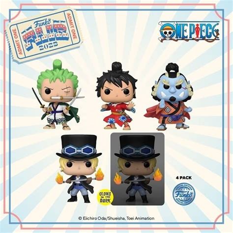 Funko Pop Animation One Piece Luffytaro Sabo Roronoa Zoro Jinbe