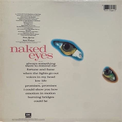 Naked Eyes Naked Eyes Vinyl Record Lp On Carousell