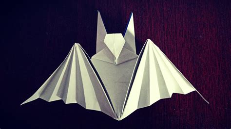 Origami Bat -How to Make an Origami Bat (Step by Step) - YouTube