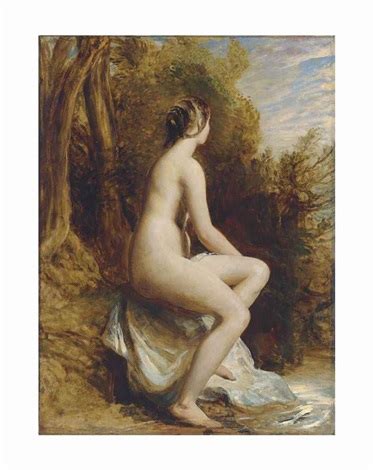 Seated Nude In A Woodland Landscape Par William Etty Sur Artnet