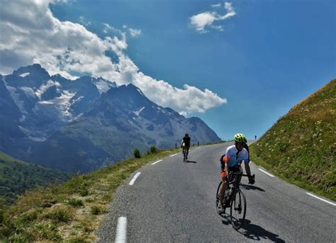 Galibier Col Du Da Brian On Per Il Col Du Lautaret Bicicletta