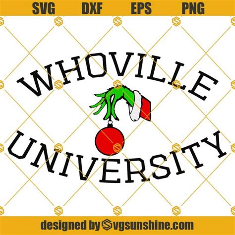 Whoville University Svg Whoville University Png Whoville University