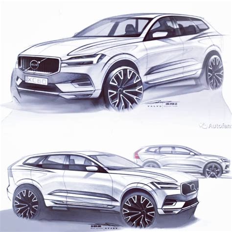 Sketch Storm On Instagram Volvo XC60 Official Sketches Volvo