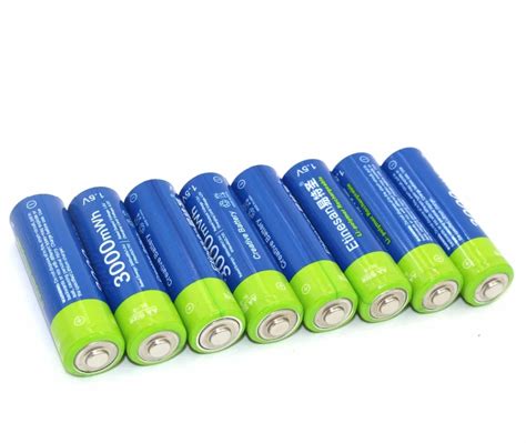 NEW 8pcs Lot Etinesan 3000mWh AA Li Polymer Li Po Lithium Rechargeable