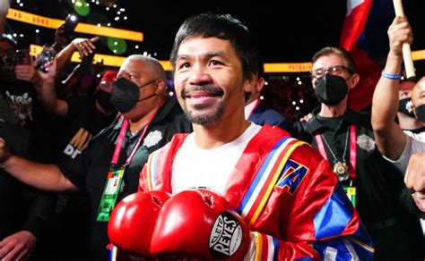 El Expugilista Manny Pacquiao Hace A Un Lado El Boxeo Y Brilla En Un