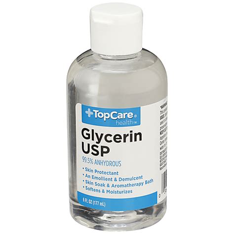 Glycerin Usp Anhydrous Skin Protectant Buehler S