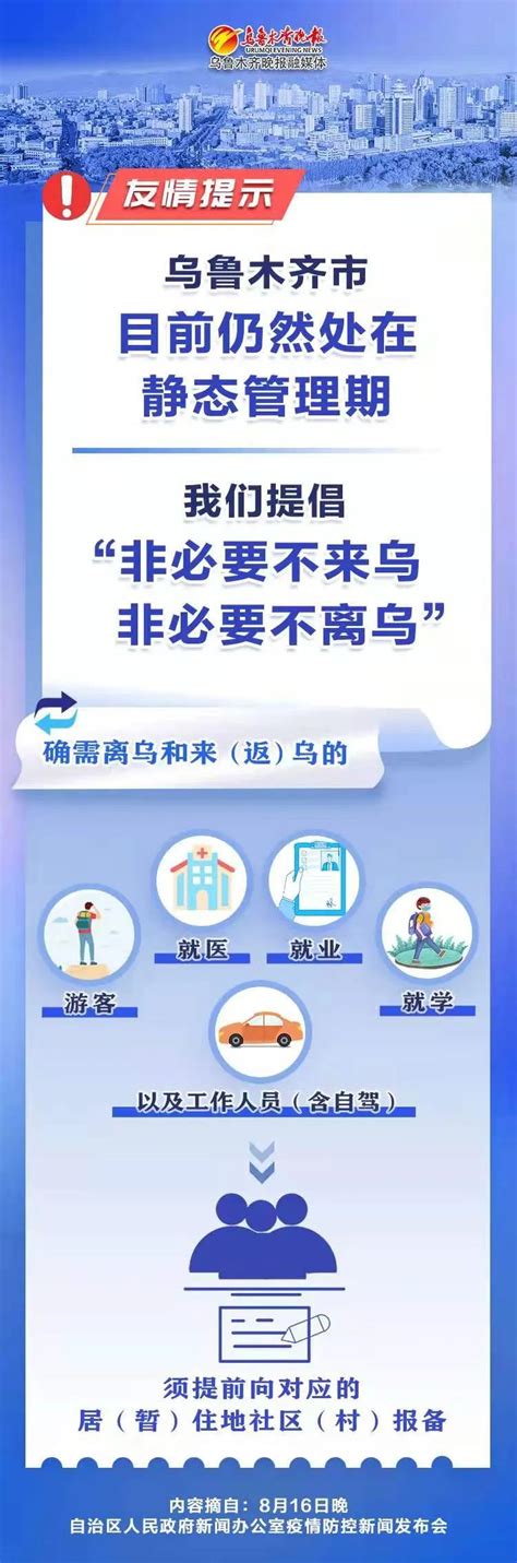 静态管理期间 乌鲁木齐公布离乌、来（返）乌相关政策 澎湃号·政务 澎湃新闻 The Paper