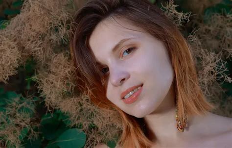 Wallpaper Short Hair Model Brunette Gorgeous Posing Closeup Beautiful Face Outdoors For