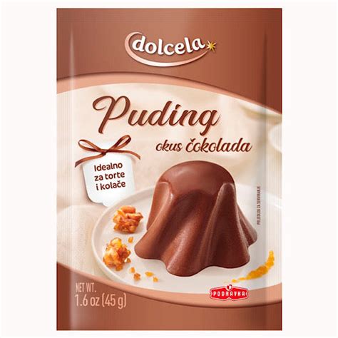 Podravka Dolcela Chocolate Mix Pudding 45gr Balkanfresh