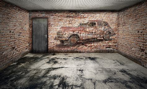 Empty Garage Wallpaper