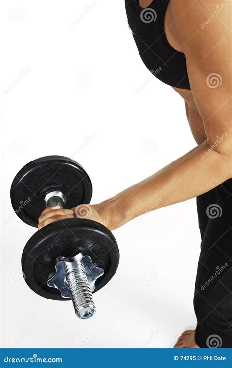 Bicep Curl Royalty Free Stock Photo - Image: 74295