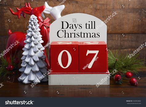 Seven Days Till Christmas Royalty Free Images Stock Photos Pictures