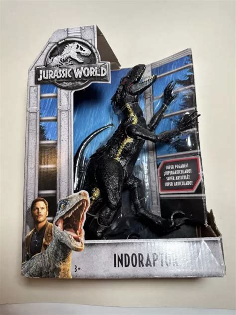 Mattel Jurassic World Indoraptor Super Poseable Figure Dinosaur New