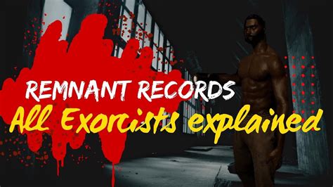 Remnant Records All Roles Explained Youtube