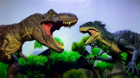 Tyrannosaurus Rex Vs Scorpios Rex Battle Youtube