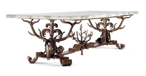 Gilbert Poillerat Table France